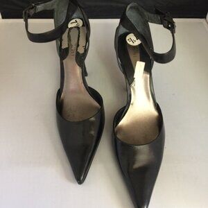 Nive West Leather Pumps Ankle Strap Womens' Sze 7.5